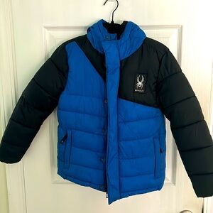 Boys Spyder winter hooded coat
